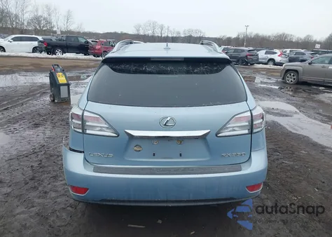 2010 Lexus Rx 350 z USA, uszkodzony, nr VIN 2T2BK1BA5AC023601